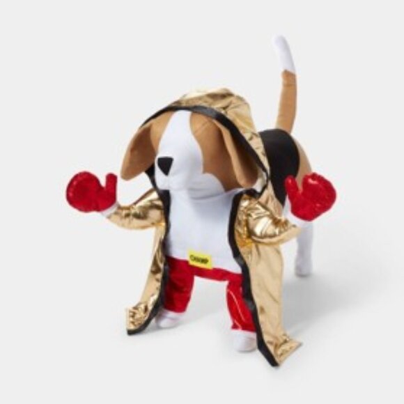 Hyde and Eek! Boutique Boxing Champ Boxer Champion Dog Pet Costume Medium NWOT - Picture 8 of 8
